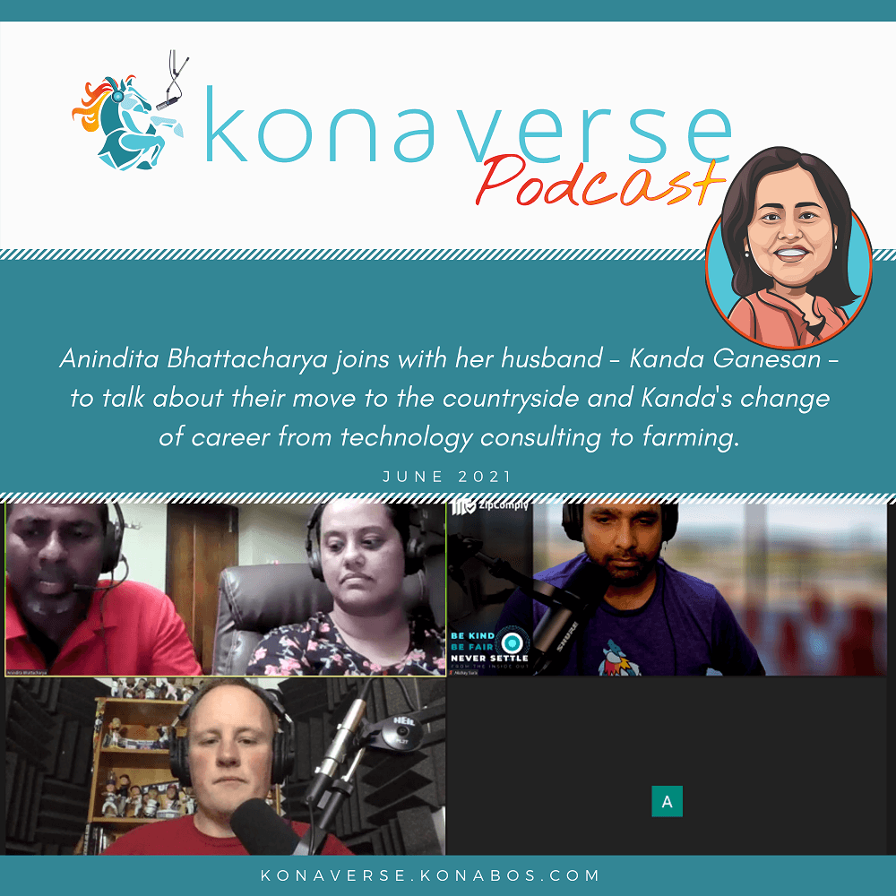 Cover art for Kanda Ganesan on the Pivot from Technology to Farming