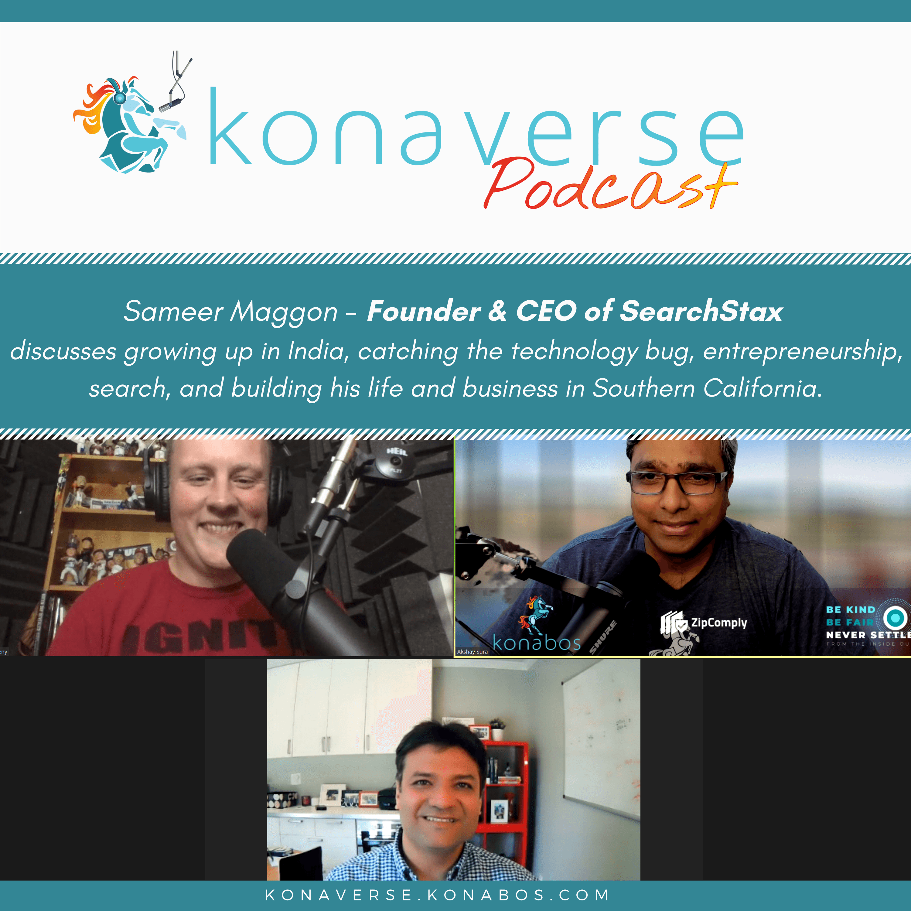 Cover art for Sameer Maggon Talks India, Entrepreneurship, Search Technology, and Southern California
