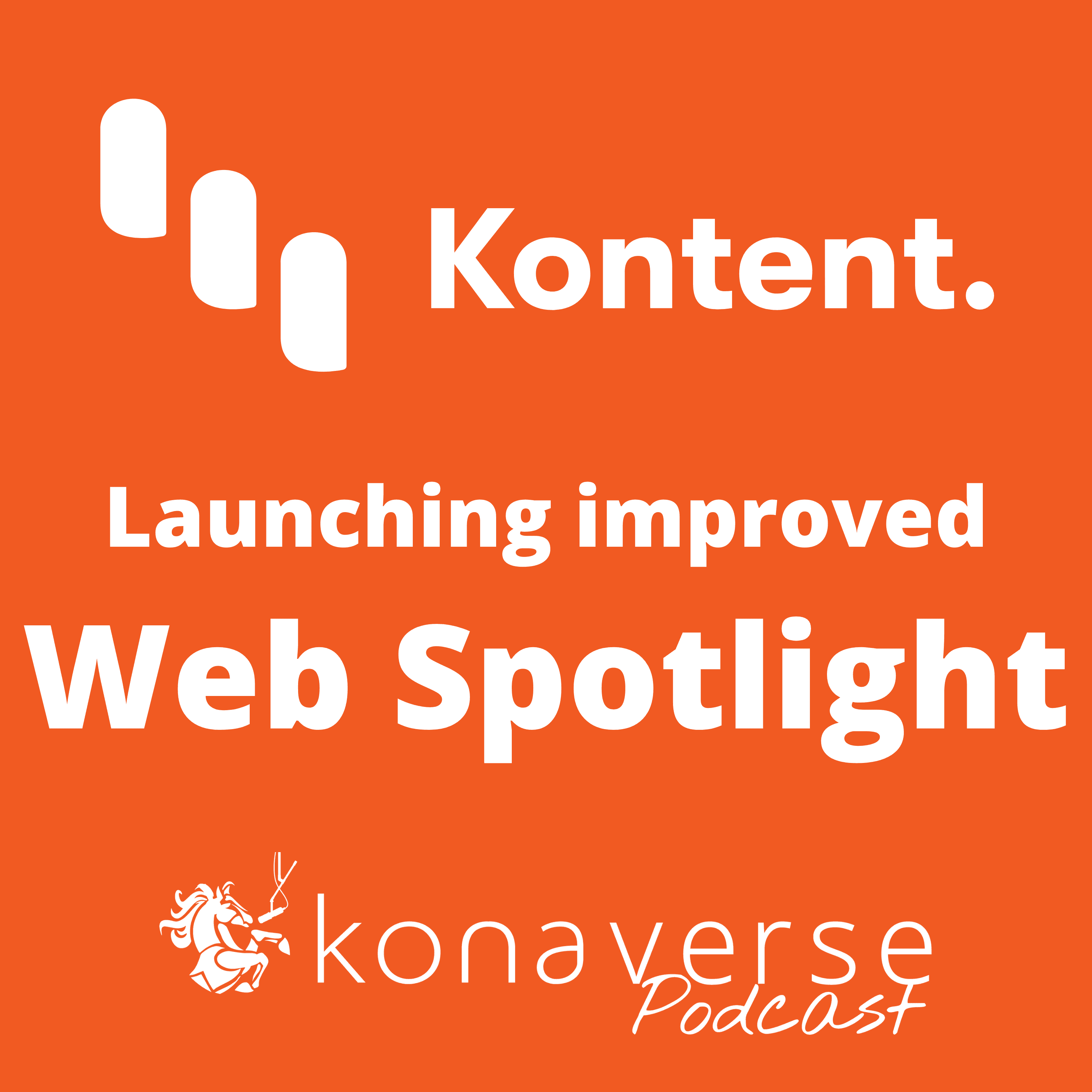 Cover art for Martin Malenovsky on Kentico Kontent's Web Spotlight Update
